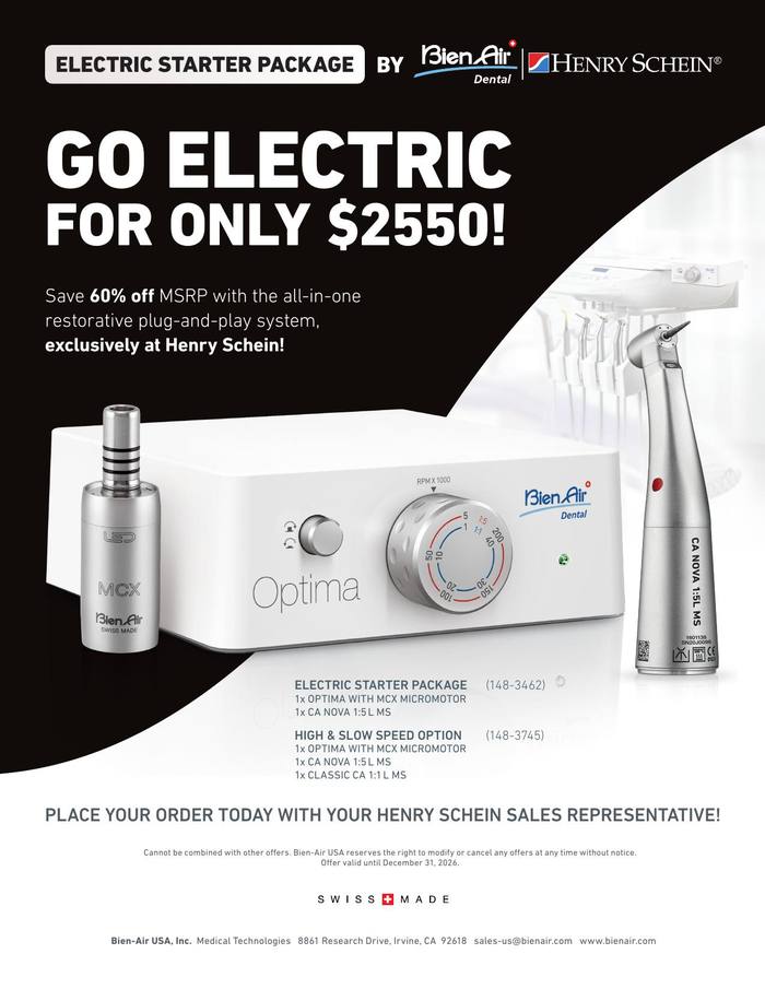 Bien-Air promotions flyer page